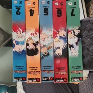 Viz Media YuYu Hakusho Manga Set Volumes 2-7